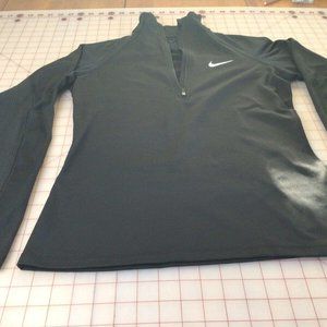 Nike Men’s 1/2 Half Zip Dri-Fit Running Top Black